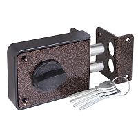 Замок Zenit (Зенит) накладной ЗН 1-3-1 медь