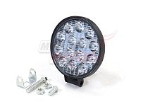 Фара светодиодная 42W 14 диодов SMD, 25мм круг. мет. корпус, ближний свет (Flood)