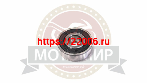 Подшипник 180302 (15x42x13) закрытый резиной (6302-2RS) (Импорт)