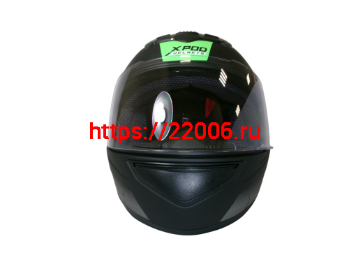 Шлем TVS RACING (Индия) XPOD DULL BLACK NEON GREEN размер XL фото 5