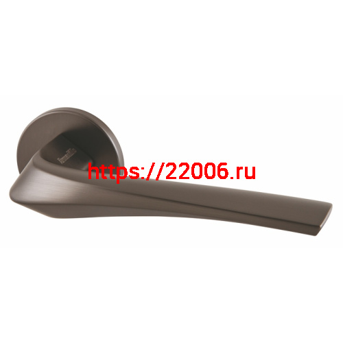 Ручка Armadillo (Армадилло) раздельная R.URS52.FLAME (FLAME URS) BPVD-77 вороненый никель
