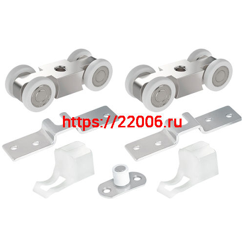 Комплект роликов Punto (Пунто) для раздвижных дверей SLD.SoftLine.SET.rollers/45-4 (Soft LINE 45/4)