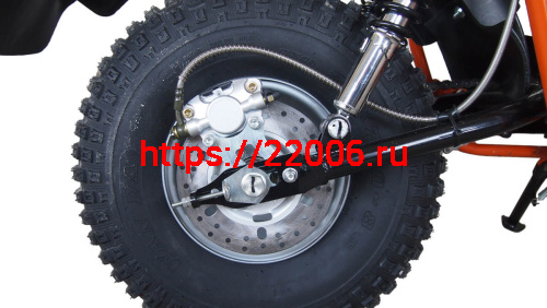 Мотоцикл СКАУТ САФАРИ 3- 8+ BIGFOOT (перед. и задн. подвеска, 8,0+лс KP230, руч. старт, диск тормоз) фото 6