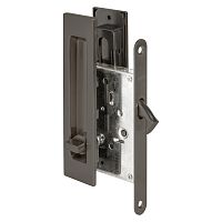 Защелка Punto (Пунто) с ручками для раздвижных дверей SH.SLQ152.011 (Soft LINE SLQ-011) GR графит