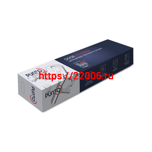 Цилиндровый Punto (Пунто) механизм Z3000Key90(40+10+40) СP хром фото 2