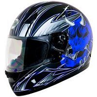 Мотошлем THH TS-38 №5  black/blue (XS)