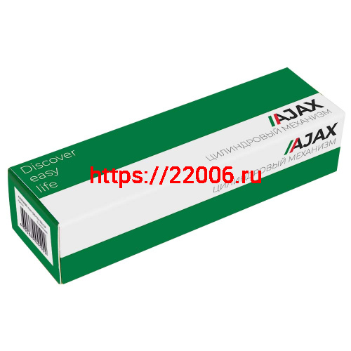 Цилиндровый Ajax (Аякс) механизм (AZ202/80) AZ2002Knob80 (30+10+40) CP хром фото 2