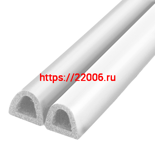 Уплотнитель Fuaro (Фуаро) самоклеящийся ADH/D-14x12mm, WHITE белый 120m