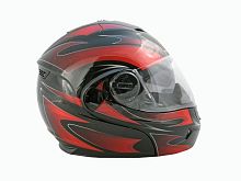 Мотошлем THH T-797 №1 black/ red (S)