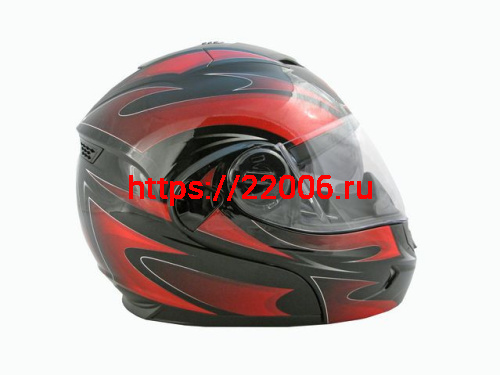 Мотошлем THH T-797 №1 black/ red (S)