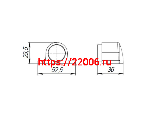 Упор Punto (Пунто) дверной напольный DFIX/F52 (DS PF-52) ABG-6 бронза фото 3