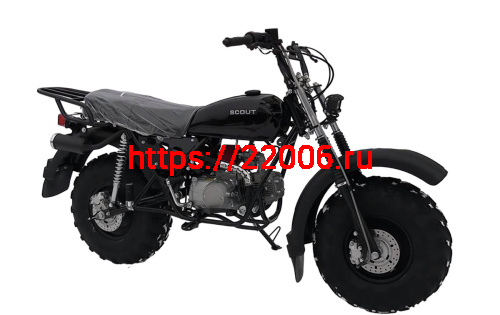 Мотоцикл внедорожный СКАУТ-3М-125 механика, 125 куб.см. фото 3