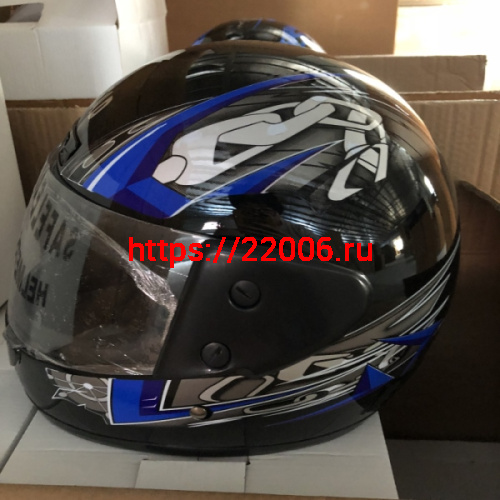 Шлем интеграл "Safelead" HF-101 NEW черный (Q19B)(Q29) размер L фото 2