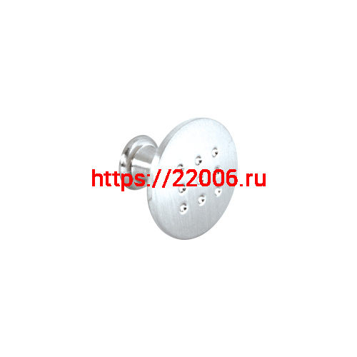 Ручка-кнопка Ajax (Аякс) мебельная MB-B-003 CP хром