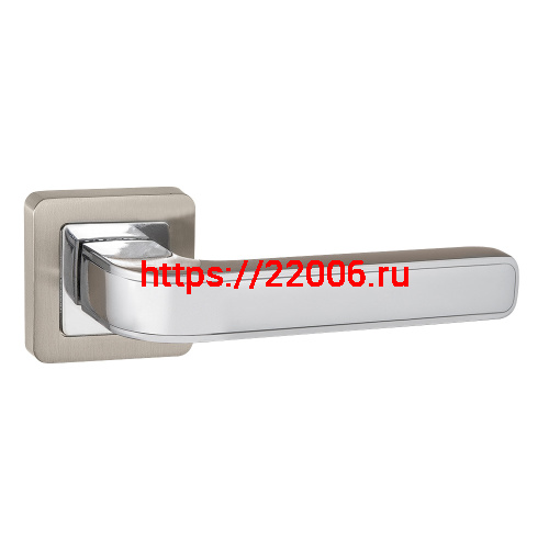 Ручка Punto (Пунто) раздельная K.QR52.NOVA (NOVA QR) SN/CP-3 матовый никель/хром