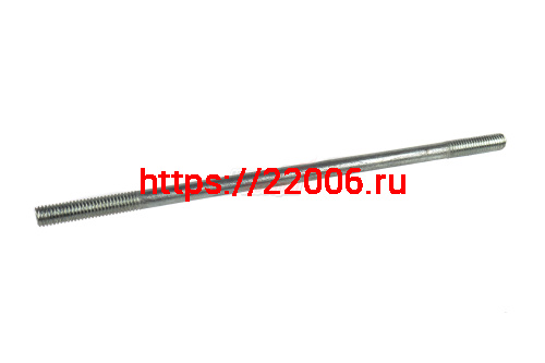 Шпилька картера Буран верхняя (М8*195, резьба с 2х сторон)