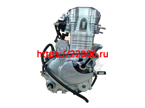 Двигатель 4т. 250 см3 (CG250) 167MМ жидкостное охл. (голый мотор)+радиатор фото 3