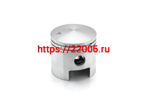 Поршень T100 голый (50мм) (палец 12мм) 2-х кольцовый фото 2