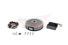 Комплект электрооб. 182FD,188FD,190FD 18A 216 Вт (для ЭЛЕКТРО стартера, с венцом, маховик,выпрямитель,катушка,зажим,болт12,болт35,шайба),(ОРИГИНАЛ, "L