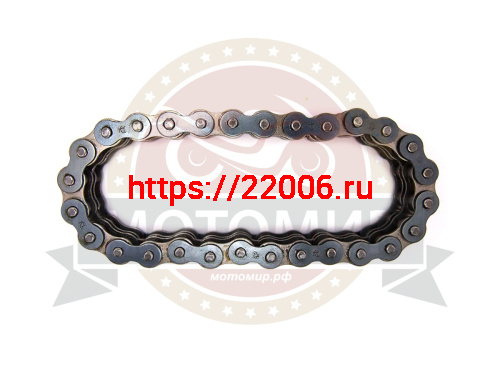 Цепь 28 зв. 2-х рядная 2ПР 15.875-45,4 Каскад фото 2