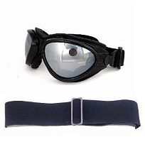 Очки S12395 оправа черная линза зеркальная