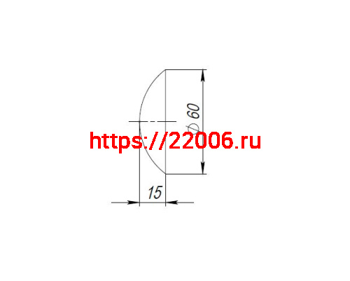 Демпфер Ajax (Аякс) настенный DSW-60 серый фото 3