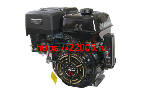 Двигатель LIFAN 15 л.с. 190FD с катушкой 18А, электростартер (420cc, вал d25)