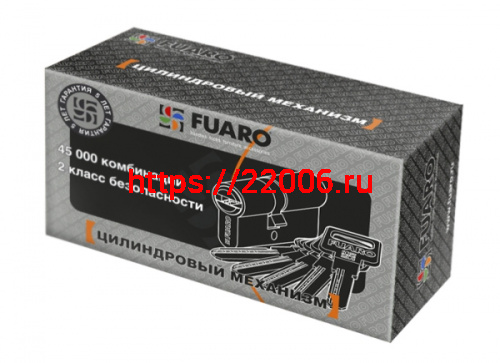 Цилиндровый Fuaro (Фуаро) механизм R600/70 mm (30+10+30) AB бронза 5 кл. фото 2