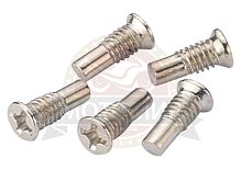 Шипы на педали хромированные, (1 компл).-10 шт U-Pins