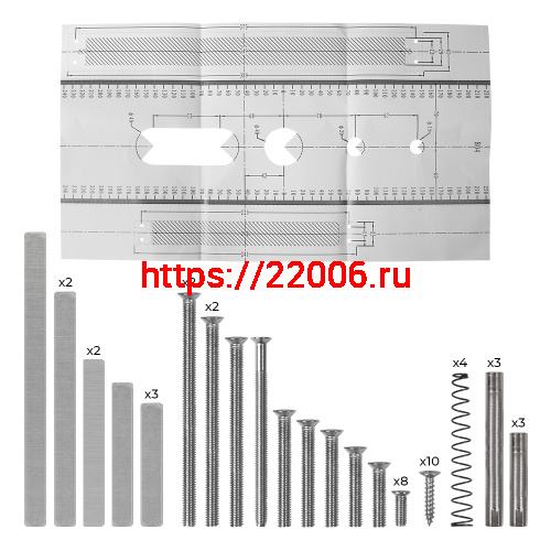 Замок врезной электронный с ручкой Kaadas S500 с отпечатком пальца, черный фото 3