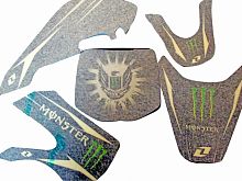Комплект наклеек на кроссовый мотоцикл KLX Monster 2
