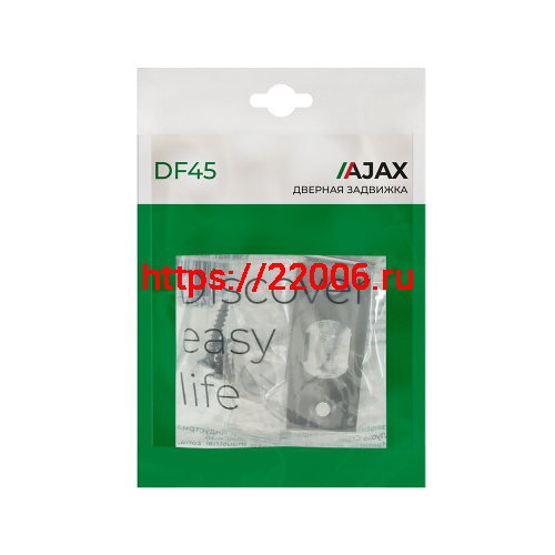 Задвижка Ajax (Аякс) врезная METDF-45 (DF-45) GR графит фото 2