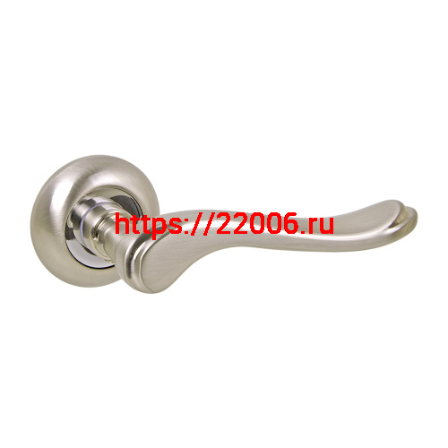 Ручка Fuaro (Фуаро) раздельная LM/Z R.TL54.GRAZIA SN/CP-3 матовый никель/хром