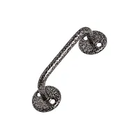 Ручка-скоба РС-80-3 пол. серебро (пакет)