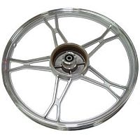 Диск колеса 17" мопед задний, литой, барабанный тормоз