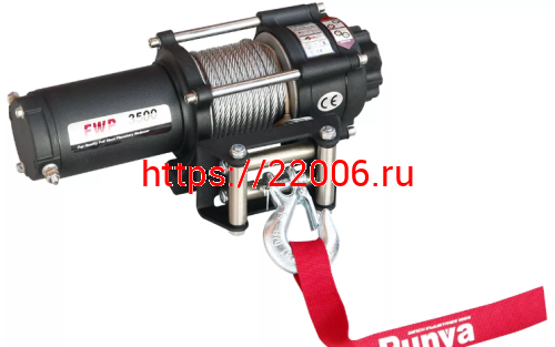 Лебедка в сборе Урал 750 RUNVA (12V 3500 A LBS) Лебедка в сборе Урал 750 RUNVA (12V 3500 A LBS)