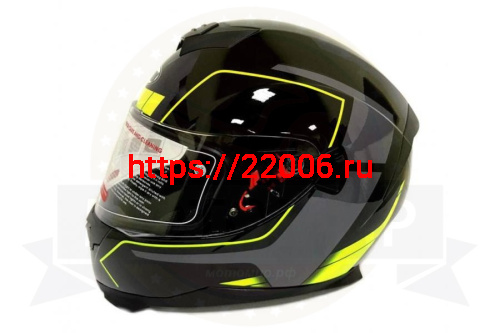 Шлем интеграл COBRA JK318, черный/зеленый(1), черный/красный(5), с очками, размеры S фото 4 Шлем интеграл COBRA JK318, черный/зеленый(1), черный/красный(5), с очками, размеры S фото 4