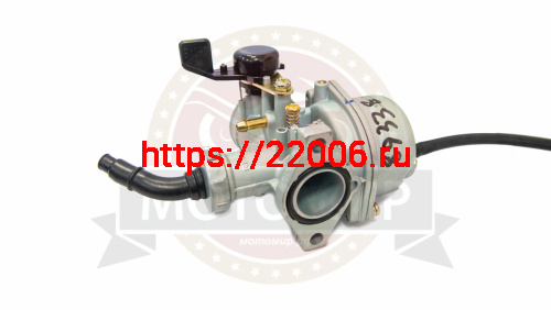 Карбюратор PZ22 Fighter125 154FMI (d22 D39) ручной подсос слева фото 3