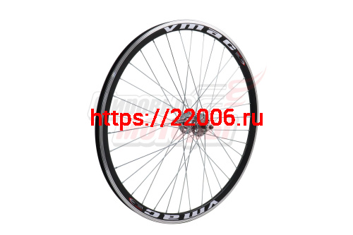 Обод 27,5" 2-х слойный (алюм.) задний в сборе с втулкой, под диск 6 болтов (чёрный) Обод 27,5" 2-х слойный (алюм.) задний в сборе с втулкой, под диск 6 болтов (чёрный)