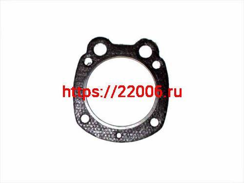 Прокладка головки Урал паронит с окантовкой (заводская) Прокладка головки Урал паронит с окантовкой (заводская)