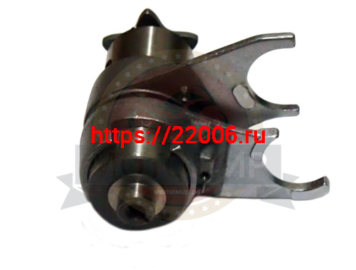 Вал червячный п/п (копирный) 1P56 FMJ-2 в сборе с вилками (Е14-1) (НАБОР) фото 2