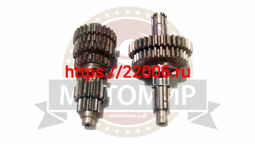 Коробка в сборе Альфа, TTR125, 152 FMH, 152FMI, 154FMI, DELTA фото 3