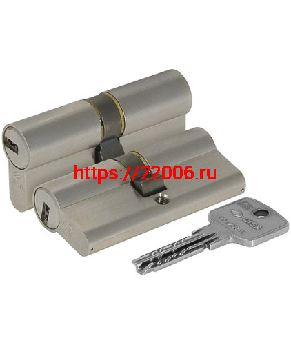 Цилиндровый Cisa (Чиза) механизм ASTRAL ОА310-23.12 (100 мм/45+10+45), НИКЕЛЬ