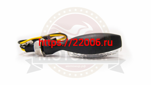 Боковой фонарь (LED) (компл. - 1 пар) 002-1 черный, ромбовидный фото 3 Боковой фонарь (LED) (компл. - 1 пар) 002-1 черный, ромбовидный фото 3