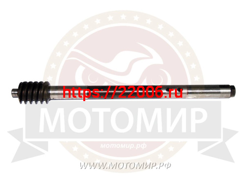 Вал привода шнека (червяк редуктора ) КС24-01-05 Вал привода шнека (червяк редуктора ) КС24-01-05
