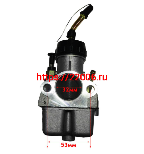 Карбюратор К68У-01 (МТМ) (правый) (кол-во в упак. 20 шт.) фото 3