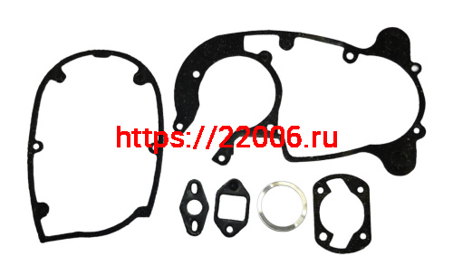 Набор прокладок Мопед "Верховина" Ш58 (Россия) Набор прокладок Мопед "Верховина" Ш58 (Россия)