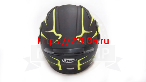 Шлем модуляр COBRA JK902, черно/зеленый(6), с очками, размер M фото 5 Шлем модуляр COBRA JK902, черно/зеленый(6), с очками, размер M фото 5