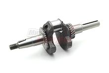 Коленвал 168F-2 (цилиндрический вал d19) (радиус кривошипа 27 мм)