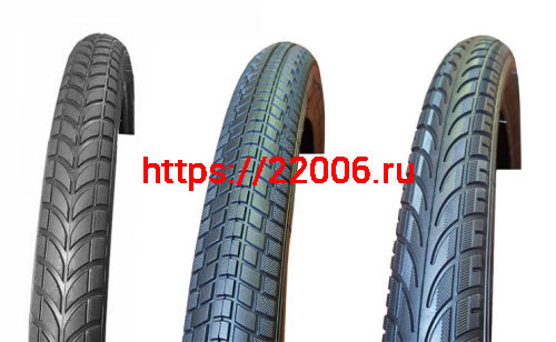 Велопокрышка  ПетроШина 20" 54-406 Л-381, Л-382, Л-383 (20х 2.125) Кама, без камеры